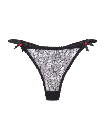 Agent Provocateur Lorna Lace Thong In Black