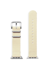 Shinola Nylon Smart Watch Strap In Cream