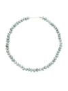 JIA JIA WOMEN'S ORACLE FACETED AQUAMARINE NECKLACE