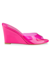 Bettina Vermillon Pink Britney Mules
