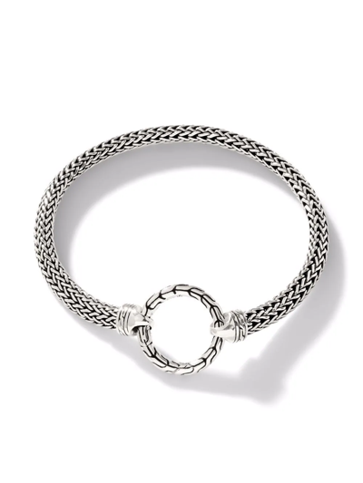 John Hardy Classic Chain Amulet Connector Bracelet In Silber