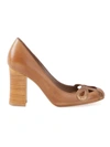 SARAH CHOFAKIAN CHUNKY HEEL PUMPS,AUDREYHEPBURNGR75FACH10985704