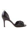 Sarah Chofakian Round-toe Pumps In Black