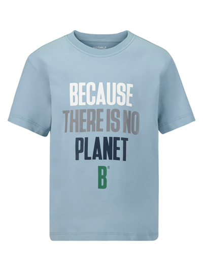 Ecoalf Kids T-shirt For Boys In Blu