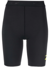 VICTORIA BECKHAM VB-LOGO-PRINT CYCLING SHORTS