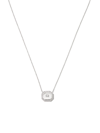 Nikos Koulis Women's Universe 18k White Gold, Diamond & Enamel Invisible Pendant Necklace In Silber