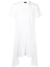 Comme Des Garçons Homme Deux Comme Des Garcons Homme Plus White Print Long T-shirt In Weiss