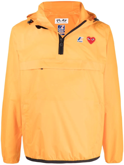 Comme Des Garçons Play Orange K-way Edition Nylon Jacket