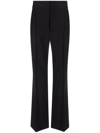 Isabel Marant Liolirok Straight-leg Wool Trousers In Schwarz
