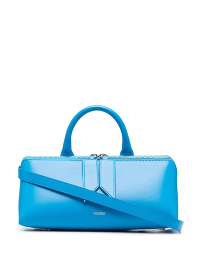 Attico Sunday Elongated Tote Bag In Blu