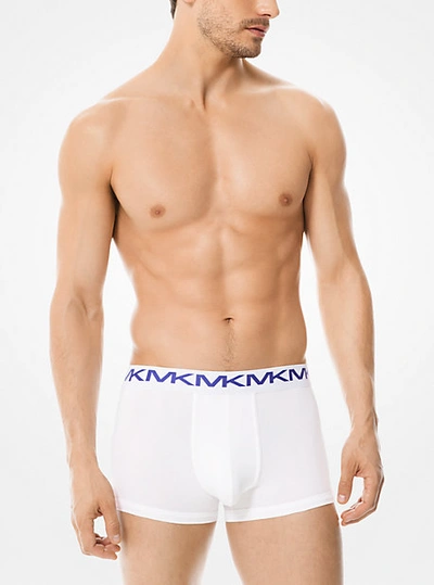 Michael Kors 3-pack Stretch Cotton Boxer Brief In White
