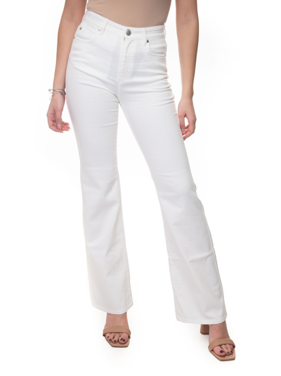 Max Mara Cosimo 5 Pocket Denim Jeans White Cotton Woman