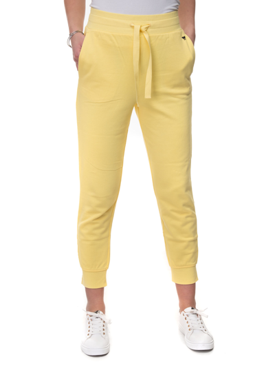 Max Mara Manto Fleece Trousers Yellow  Woman