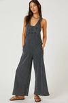 Daily Practice By Anthropologie The Palmra Jumpsuit In Black