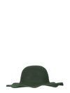 Ami Alexandre Mattiussi Green Borsalino Edition Felted Hare Fur Hat In Green