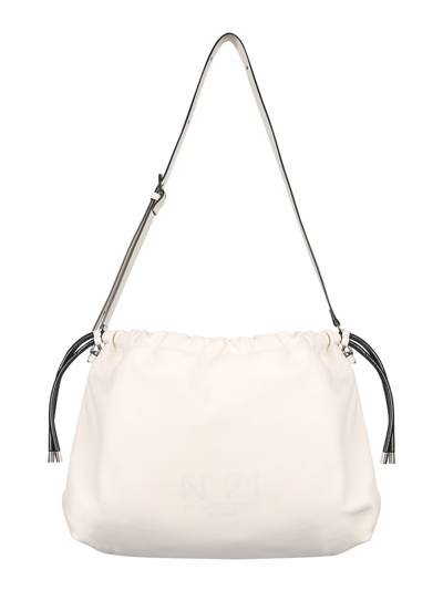 N°21 Eva Shoulder Bag In White