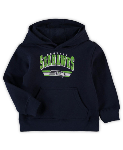 Outerstuff Toddler Girls And Boys College Navy Seattle Seahawks Mvp Pullover Hoodie