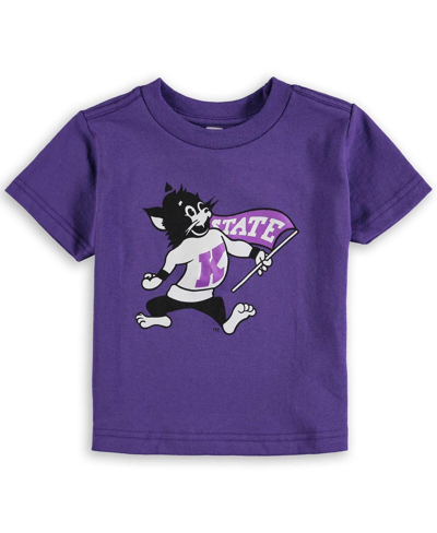 Two Feet Ahead Babies' Toddler Unisex Purple Kansas State Wildcats Big Logo T-shirt