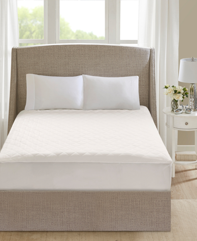 Beautyrest Deep Pocket Electric Cotton Top Mattress Pad, Twin In White