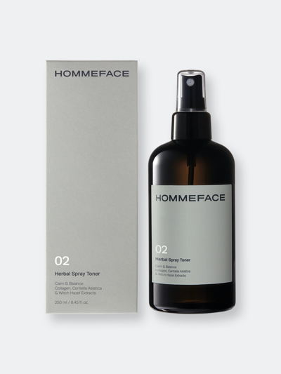 Hommeface Herbal Spray Toner For Men, 8.45 Oz. In Heather Gray