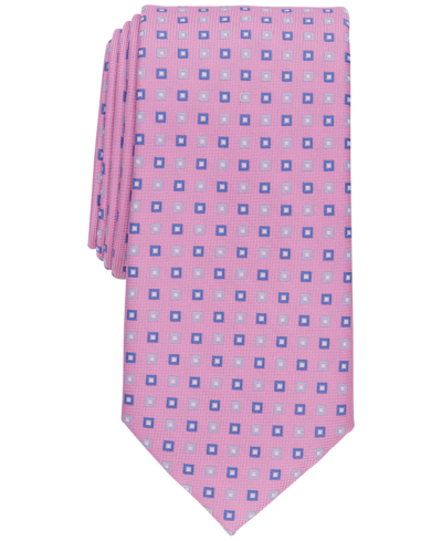 Club Room Men's Classic Neat Tie, Created For Macy's In Pink