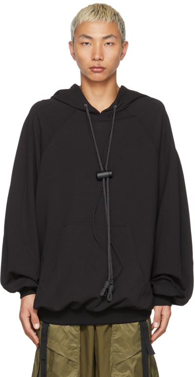 A. A. Spectrum Black Ball Hoodie In Black Stone