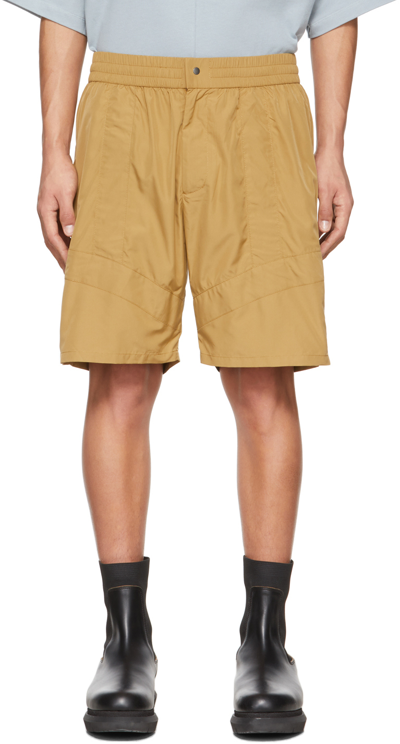 A. A. Spectrum Beige Alqama Shorts In Sand