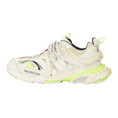 Balenciaga Sneakers Track Worn Out White And Yellow