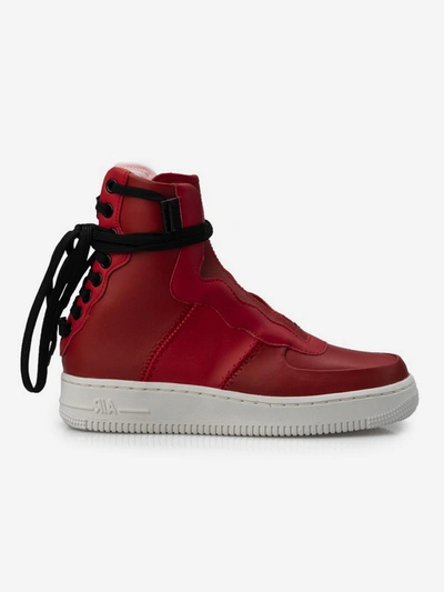 Nike W Air Force 1 Rebel Xx Gym Red Sneakers