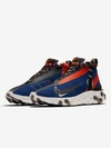 Nike React Runner Mid Wr Ispa Ripstop Sneakers In Blue