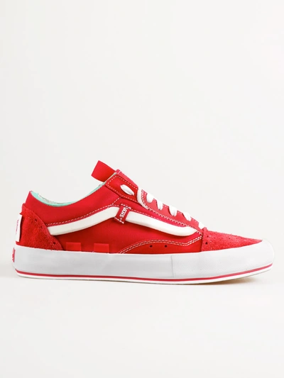 Vans Old Skool Cap Lx Regrind Sneakers In Red