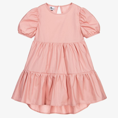The Tiny Universe Babies' Girls Pink Cotton Poplin Dress