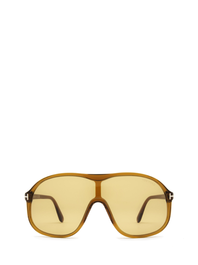 Tom Ford Ft0964 Light Brown Male Sunglasses