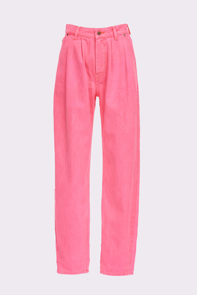 Essentiel Antwerp Antwerp Bitto Denim Boyfriend Jeans In Pink