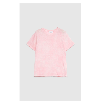Rodebjer Linen Tshirt In Pink