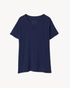 Nili Lotan Brady Tee In Marine Blue