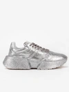 MM6 MAISON MARGIELA FLARED SNEAKERS WITH GLITTER
