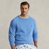 Polo Ralph Lauren Spa Terry Sweatshirt In Harbor Island Blue