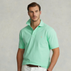 Polo Ralph Lauren The Iconic Mesh Polo Shirt In Aqua Verde