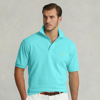 Polo Ralph Lauren The Iconic Mesh Polo Shirt In Vacation Blue
