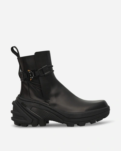 Alyx Black Buckle Fixed Skx Sole Chelsea Boots