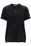 Stella Mccartney Embroidered Mini Star T-shirt In Black