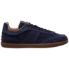 Tod's Tabs Suede Leather Sneakers In Blue