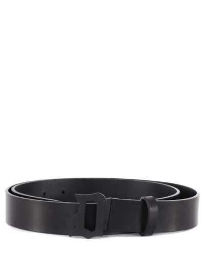 Dondup Leather Belt In Black