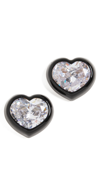 Dans Les Rues Srls Bonnie Earrings In Black/white