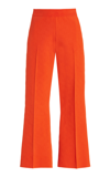 High Sport Women's Kick Cotton-blend Cropped Pants In Orange