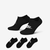 Nike Sportswear Everyday Essential No-show Socks In Black