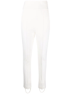 Loulou Studio Pinzon Slim-fit Trousers In Nude