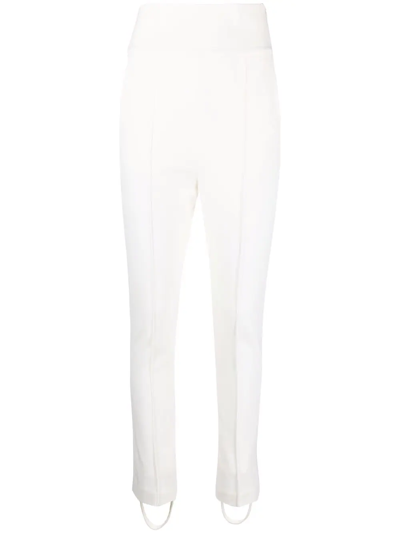 Loulou Studio Pinzon Slim-fit Trousers In Nude
