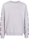 Moschino Underwear Arm Taped Sweatshirt Light Grey